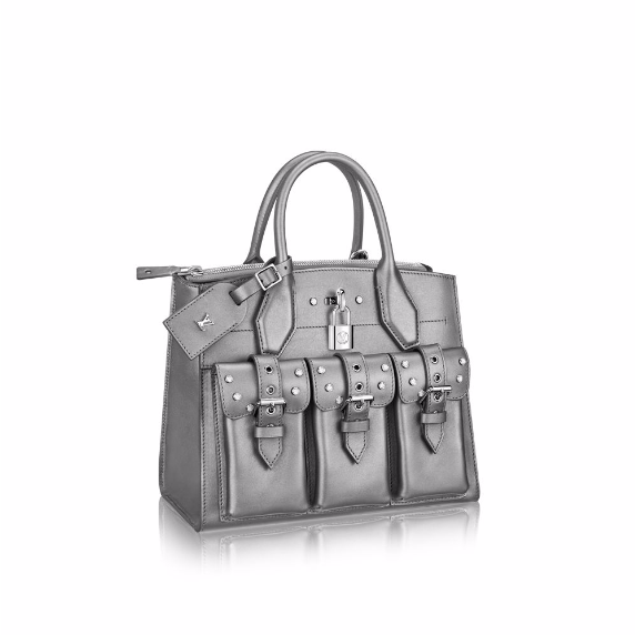Louis Vuitton Silver City Steamer PM Bag - Click Image to Close