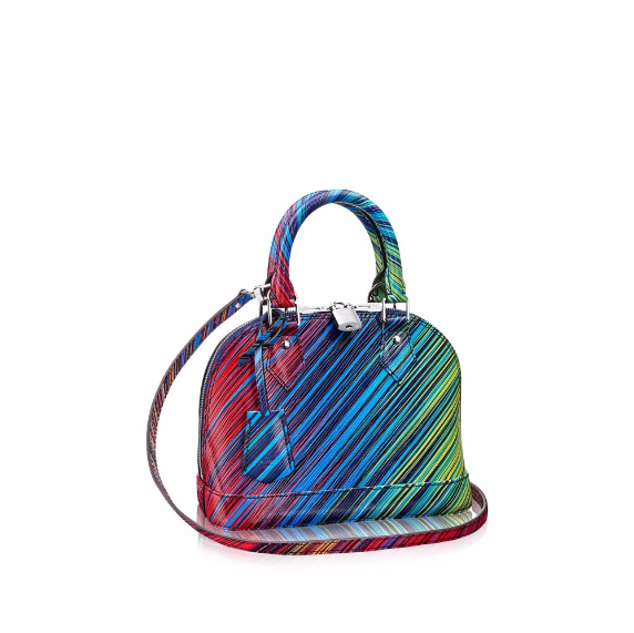 Louis Vuitton Vert Multicolor Epi Tropical Alma BB Bag - Click Image to Close